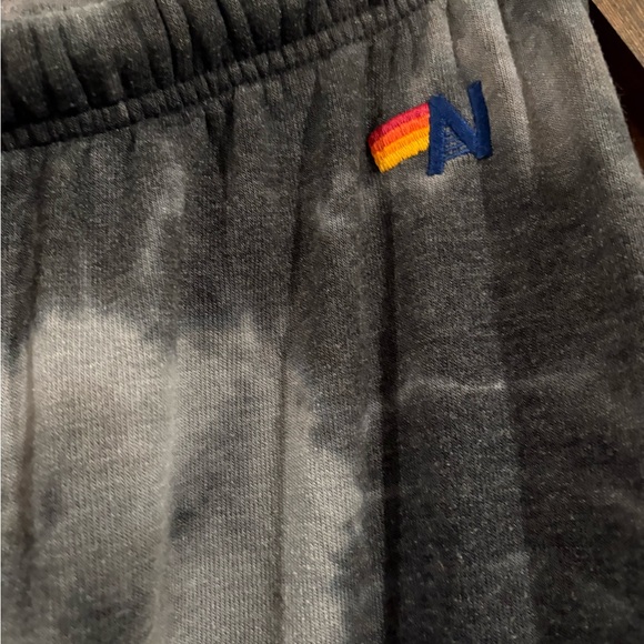 Aviator Nation Black and Pink Tie-Dye Joggers - Picture 3 of 3